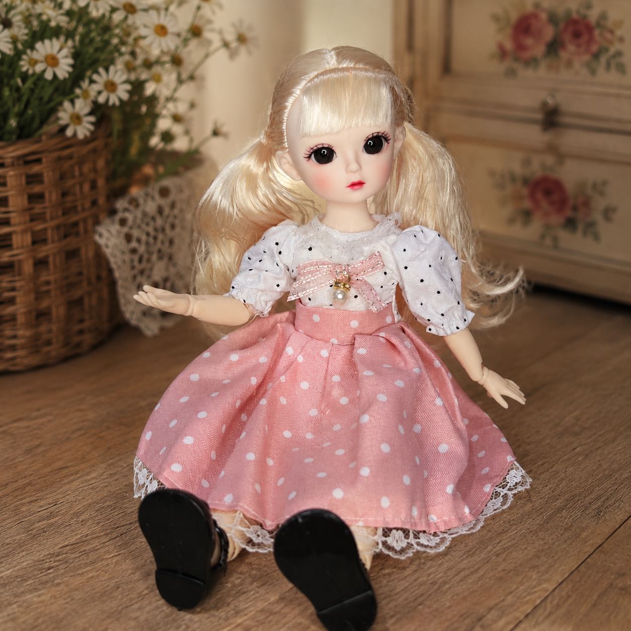 🌸 Cute Kawaii Collector Doll