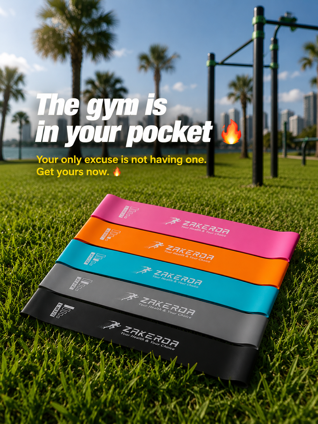 Pocket Gym Pro | Resistance Bands Set