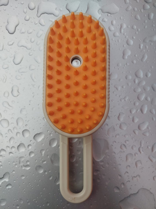 3-in-1 Steam Pet Brush — Brush, Massage & Moisturize in One