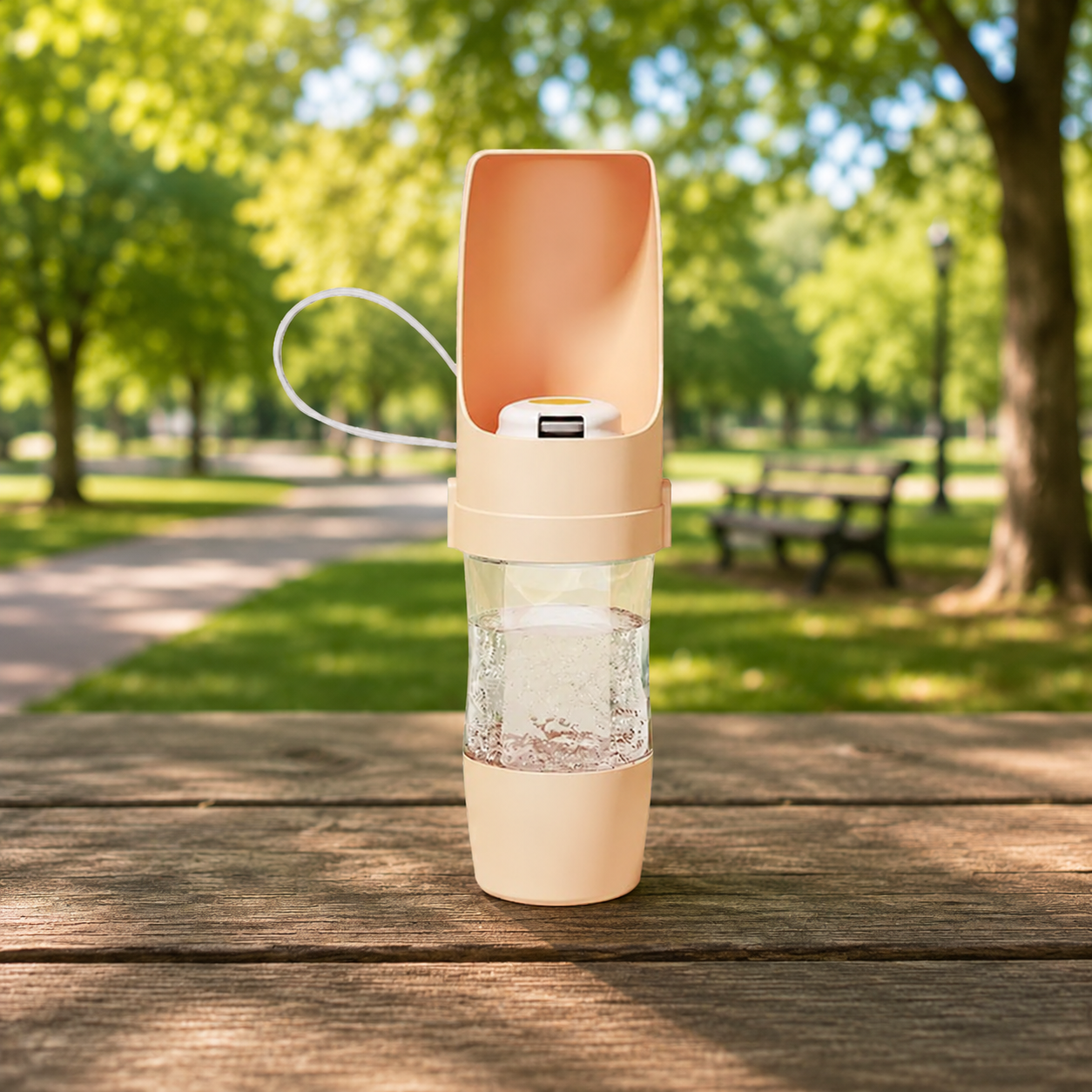 🐾💧 2-in-1 Portable Water Bottle for Pets
